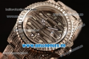 Rolex GMT Master II All Diamond With Swiss ETA 2836 Automatic Steel 116769TBR