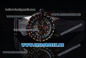 Richard Mille RM 60-01 Asia 2813 Automatic PVD Case with Skeleton Dial and Black Rubber Strap PVD Bezel (EF)