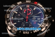 Tag Heuer Formula 1 Calibre 16 Miyota OS10 Quartz PVD Case with Black Dial and Stick Markers