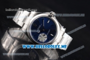 Rolex Oyster Perpetual Air King Clone Rolex 3132 Automatic Stainless Steel Case/Bracelet with Blue Rhodium Dial and Stick Markers - 1:1 Original (JF)