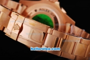 Rolex Sea-Dweller Deep sea Automatic Movement Full Gold With White Dial