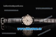 Omega De Ville Tresor Master Co-Axial Clone 8500 Automatic Steel Case with Stick Markers and White Dial