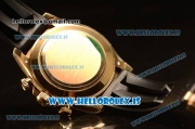 Rolex Daytona Yellow Gold Rolex 4130 Auto Rubber Best Edition 1:1 Clone Gold Dial Stick 116518LN