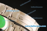 Rolex Datejust Asia 2813 Automatic Full Steel Case with Diamond Bezel and White MOP Dial-SS Strap