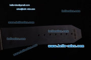 Hublot Big Bang Carbon Chrono Hub4100 Automatic Carbon Fiber Case with Stick Markers Carbon Fiber Dial and Black Rubber Strap- 1:1 Original
