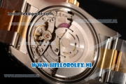 Rolex Datejust 3135 Auto Yellow Gold Case with White Dial and Two Tone Bracelet - 1:1 Origianl (AAAF)