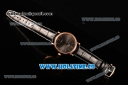 IWC Portofino Automatic Miyota 9015 Automatic Rose Gold Case with Grey Dial and Stick Markers