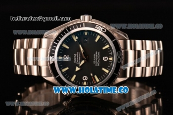 Omega Seamaster Planet Ocean 600 M Swiss ETA 2824 Automatic Steel Case/Bracelet with Black Dial and Stick/Arabic Numeral Markers (BP)