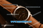 Panerai Luminor Marina 1950 3 Days Automatic Clone P.9010 Automatic Steel Case with Brown Dial and Brown Leather Strap - PAM 1951