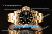 Rolex GMT-Master II Diamond Bezel With Original Functional Movement YG Case 116758SANR