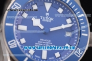 Tudor Pelagos Swiss ETA 2824 Automatic Titanium Case/Bracelet with Blue Dial and White Markers (ZF)