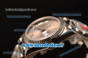 Rolex Datejust 31 Steel 2836 Auto With Steel Bracelet Grey Dial Roman Diamond