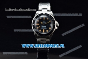 Rolex Submariner Comex Asia 2813 Automatic Steel Case with Black Dial Orange Dots Markers and Steel Bracelet