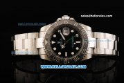 Rolex GMT Master II Swiss ETA 2836 Automatic Movement Full Steel with Black Dial - Ceramic Bezel