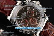 Rolex Daytona Asia ST17 Automatic Steel Case with Grey Dial Ceramic Bezel and Arabic Numeral Markers