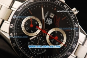 Tag Heuer Carrera Automatic Movement Full Steel with Black Dial and Black Bezel