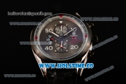 Tag Heuer Carrera Calibre 1887 50th Anniversary Limited Edition Miyota OS20 Quartz Steel Case with Black Dial and White Numeral Markers
