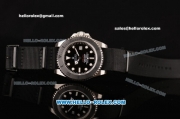 Rolex Submariner Stealth MK III Swiss ETA 2836 Automatic Steel Case with Black Nylon Strap and Steel/Ceramic Bezel - 2013 New