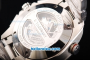 Tag Heuer Grand Carrera Calibre 36 Swiss Valjoux 7750 Automatic Movement Full Steel with Stick Markers and Black Dial