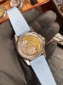 PPF Top Replica Rose Gold Patek Philippe Watch AQUANAUT Series 5072G-001 Diamond Women's Watch