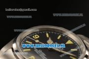 Rolex Explorer Cartier Asia Auto Steel Case with Black Dial and Steel Bracelet