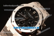 Audemars Piguet Royal Oak Chrono 316L Solid Steel Black Clone AP3126 Automatic 26331OR.OO.1220OR.01