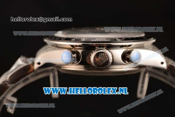 Rolex Daytona Vintage OS20 Quartz Steel Case with White Dial and Steel Bracelet - Click Image to Close