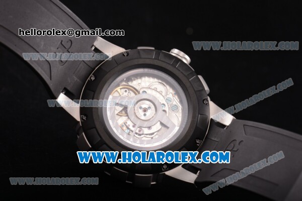 Perrelet XL Vegas Asia Automatic Steel Case with PVD Bezel and Rotating Dial - Click Image to Close
