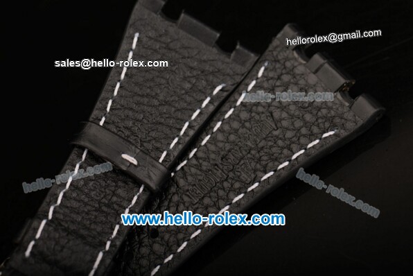 Audemars Piguet Black Leather Strap - Click Image to Close