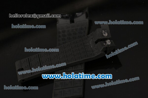 Roger Dubuis Black Rubber Bracelet - Click Image to Close