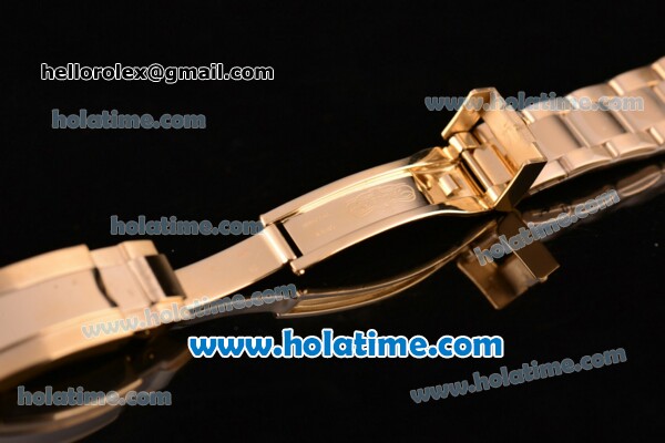 Rolex 7750 Daytona Yellow Gold Strap - Click Image to Close