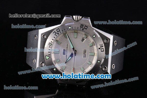 Linde Werdelin The One Swiss ETA 2892 Automatic Steel Case with Green Markers and White Dial - 1:1 Original (Z) - Click Image to Close