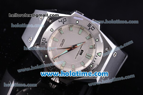 Linde Werdelin The One Swiss ETA 2892 Automatic Steel Case with Green Markers and White Dial - 1:1 Original (Z) - Click Image to Close