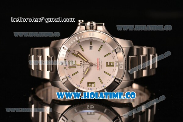 Ball Engineer Hydrocarbon Spacemaster Miyota 8215 Automatic Steel Case with White Dial and Arabic Numeral/Stick Markers (YF) - Click Image to Close