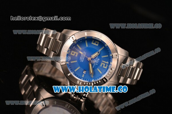 Ball Engineer Hydrocarbon Spacemaster Miyota 8215 Automatic Steel Case with Blue Dial and Arabic Numeral/Stick Markers (YF) - Click Image to Close