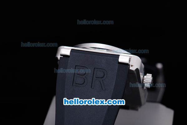 Bell & Ross BR 01-94 Working Chronograph Quartz with Black Dial-White Marking - Click Image to Close