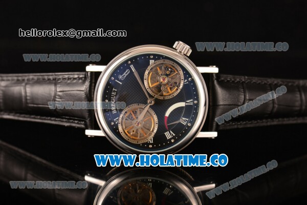 Breguet Classique Complications Asia Automatic Steel Case with Black Dial and Roman Numeral Markers - Click Image to Close