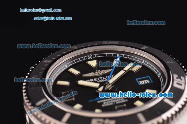 Breitling Superocean 44 Swiss ETA 2836 Automatic Steel Case with Black Dial and Stick Markers -1:1 Original - Click Image to Close