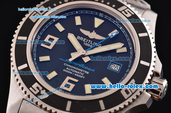 Breitling Superocean 44 Swiss ETA 2836 Automatic Steel Case with Black Dial and Stick Markers -1:1 Original - Click Image to Close