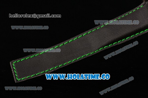 Breitling Avenger Skyland Chrono Swiss Quartz PVD Case with Black Dial and Green/Black Nylon Strap - Click Image to Close