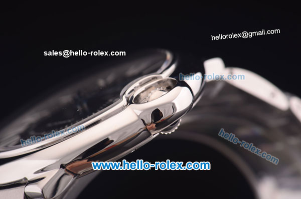 Cartier ballon bleu de Automatic Full Steel with Black Dial-ETA Coating - Click Image to Close