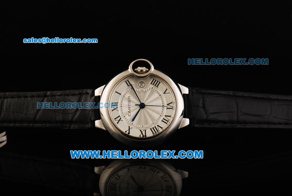 Cartier Ballon Bleu de Cartier with White Dial - Click Image to Close