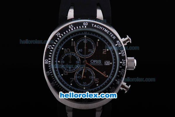 Oris Williams F1 Team Working Chronograph with Black Dial - Click Image to Close