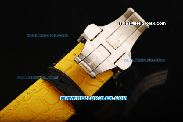 Ferrari Chronograph Quartz Movement Black Dial with Steel Case - Click Image to Close