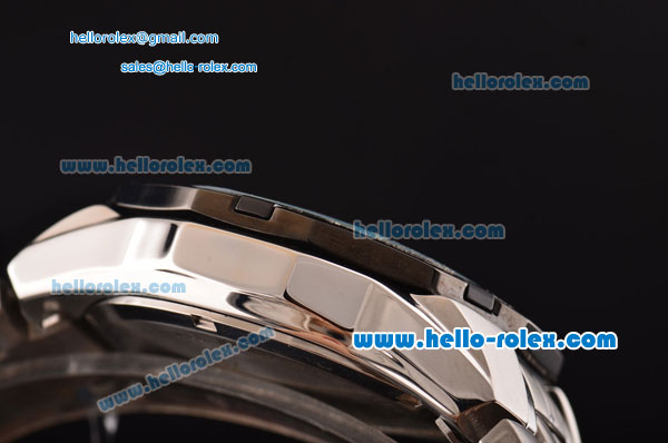 Ferrari Chrono Miyota OS20 Quartz Steel Case PVD Bezel with Steel Strap and White Dial - Click Image to Close