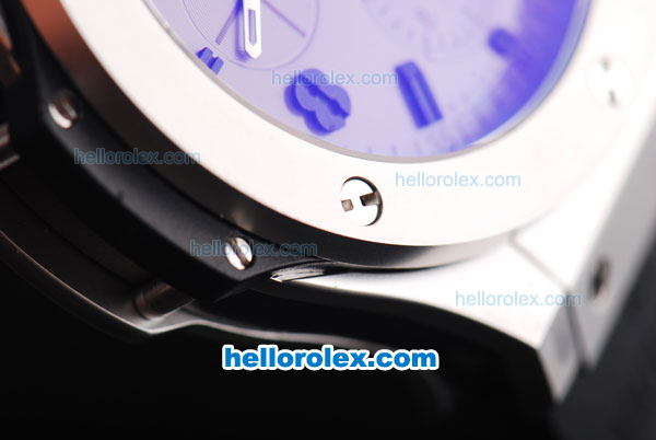 Hublot Big Bang Swiss Valjoux 7750 Chronograph Movement with Titanium Bezel and Khaki Dial-Black Numeral/Stick Marker - Click Image to Close