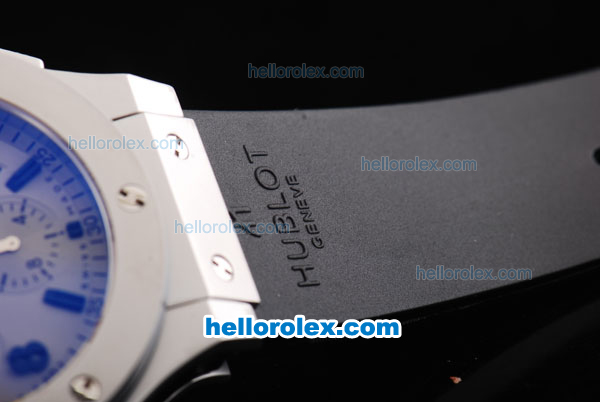 Hublot Big Bang Swiss Valjoux 7750 Chronograph Movement with Titanium Bezel and Khaki Dial-Black Numeral/Stick Marker - Click Image to Close
