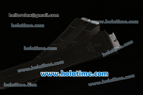 Hublot 28mm Black Leather Strap - Click Image to Close