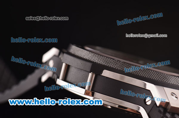 Hublot Big Bang Hub4100 Automatic Steel Case with Ceramic Bezel and Black Dial - 1:1 Original - Click Image to Close
