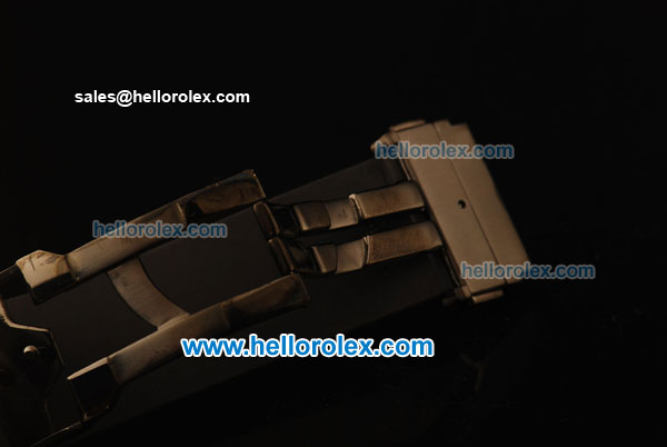 Hublot Big Bang Swiss Valjoux 7750 Automatic Ceramic Case with Titanium Bezel and Black Dial - 1:1 Original - Click Image to Close